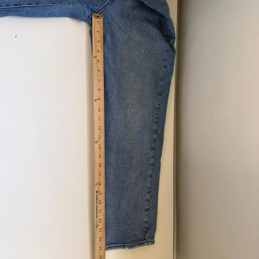 Pistola Jeans Monroe High Rise Slim Cigarette Mirage Blue Denim Size 30